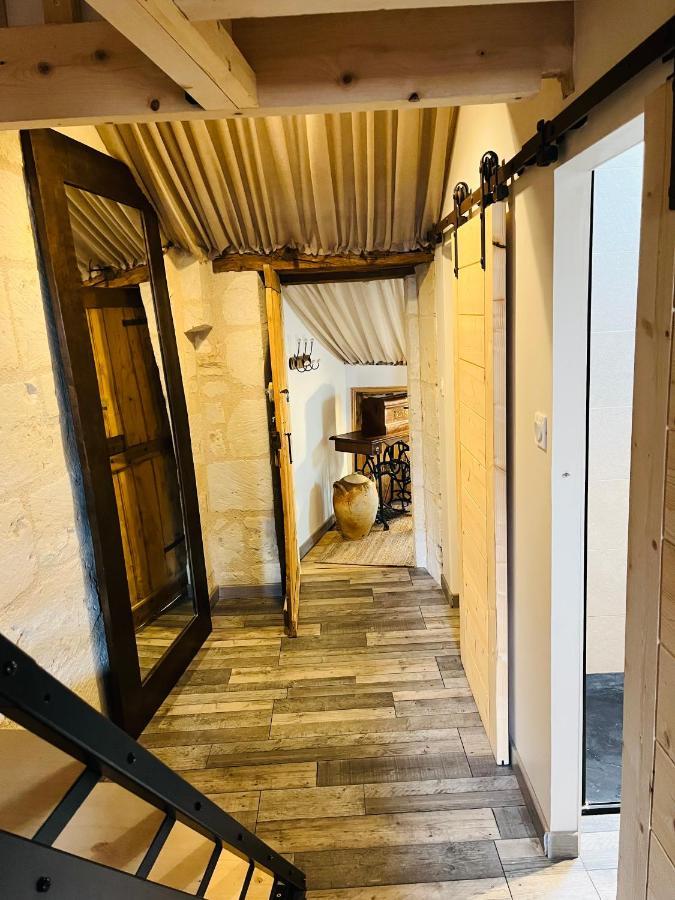 Chez Mimie Les Hotes Fontevraud-l'Abbaye Esterno foto